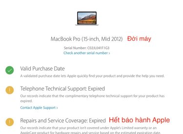Cách kiểm tra macbook cũ trước khi mua chuẩn nhất | Laptop Nano