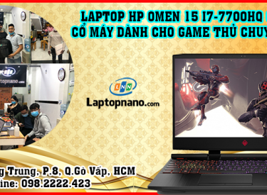 HP Omen 15 i7-7700HQ GTX 1050: Trải nghiệm chơi game mượt mà, mới 99%