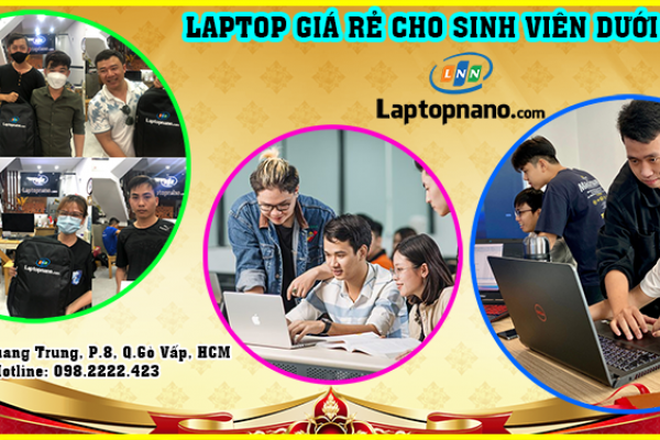 Top 5 laptop giá rẻ cho sinh viên dưới 5 triệu chất lượng tốt nhất
