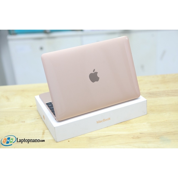 Macbook (Retina, 12-inch, 2017, MNYF2) Rose Gold Core M3-7Y32, Vỏ Nhôm 0,92Kg, Pin 10h00", Máy Like New 99%, Full Box, Xách Tay USA
