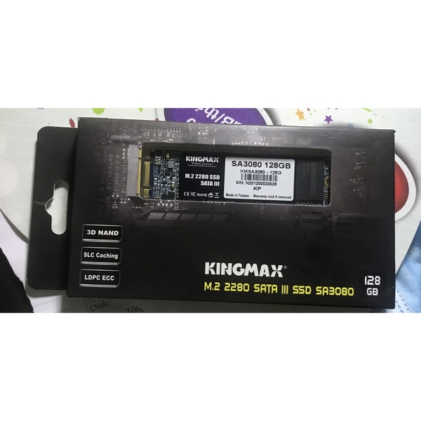 Ổ cứng SSD 128Gb Kingmax M2 SATA (22-80mm) NEW Chính Hãng