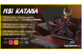 Laptop MSI Katana Gaming GF66 11UC i7-11800H / 8GB DDR4 /512GB NVMe / Card RTX 3050 4GB /15,6" IPS-FHD 144Hz / Mới 99%