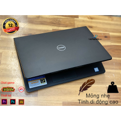 Laptop cũ Dell Vostro 14 3478 Core i5-8250U | Ram 8GB DDR4 | SSD 512Gb | 14.0 inch HD | Card tích hợp Intel UHD Graphics 620 | Pin 5h, Bảo mật vân tay