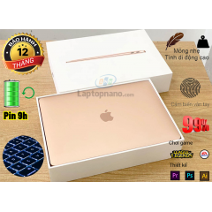 MacBook Air 13 inch Gold Chip M1 8 lỗi-16luồng / Ram 8GB / SSD 256GB / 13.3 inch Retina / 7 nhân GPU / Touch iD, Led phím, Pin 9h, mới 99%, FullBox