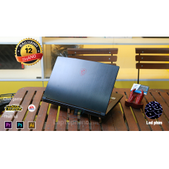 MSI GF63 Thin 10SC 468VN Core i5-10500H | Ram 16GB DDR4 | SSD 512GB NVMe | Card rời NVIDIA® GeForce GTX 1650 Max Q 4GB GDDR6 | 15.6 inch IPS Full HD 144Hz / Led phím