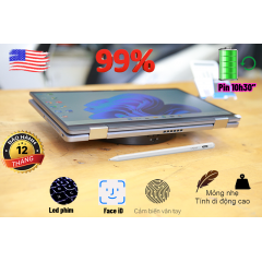 Dell Latitude 7420 2in1 vỏ nhôm Core i7-1165G7 / Ram 16GB DDR4 / SSD 256GB / Màn 14.0 IPS-FHD cảm ứng xoay gập X360 / Bảo mật Face iD, Led phím, Pin 10h30 / LikeNew 99%