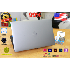 Dell Precision 5570 i7-12800H / Ram 16GB DDR5 / SSD 512GB NVMe / Màn 15.6 IPS-FHD+ / Card rời NVIDIA RTX A1000 4 GB DDR6 / Bảo mật Face iD, Touch iD, Led phím / LikeNew 99% Xách Tay USA
