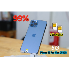 iPhone 12 Pro Max 256GB Blue Like New 99% - Bản 2 Sim vật Lý