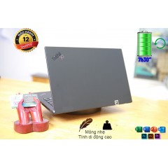Lenovo Thinkpad X1 Carbon Gen 8 Core i5-10310U / Ram 8GB DDR4 / SSD 256G NVMe / 14" IPS FHD / Led Phím, Bảo Mật Vân Tay / Siêu mỏng chỉ 1Kg, Pin 7h30, Mới 98%