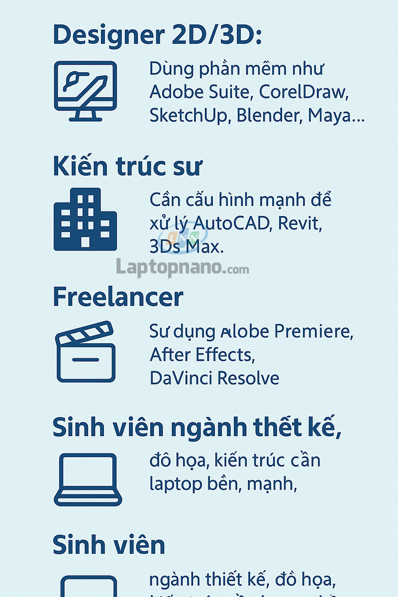 Ai là người cần laptop đồ hoạ cấu hình cao