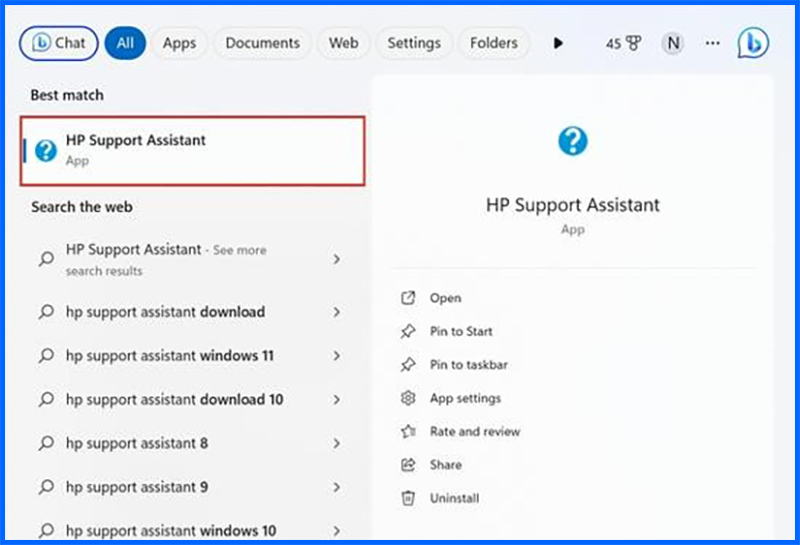 Tắt hoặc bật phím Fn trên laptop HP bằng phần mềm HP Support Assistant