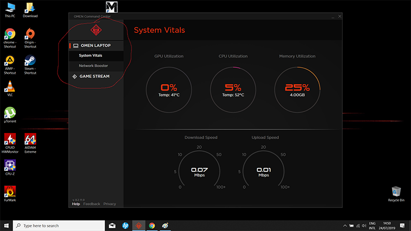 Tắt phím Fn trên laptop HP Win 10