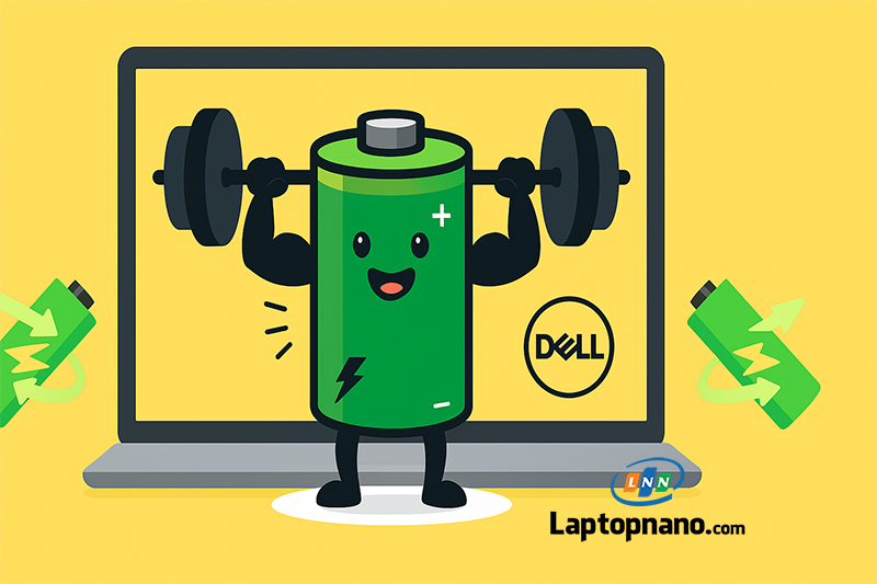 ành động ngay để pin Dell của bạn bền gấp 3 lần