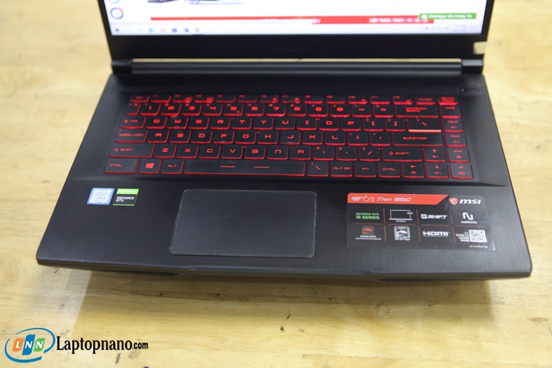 MSI GF63 Thin 9SC 1030VN Core i5 - 9300H-16