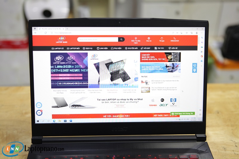 MSI GF63 Thin 9SC 1030VN Core i5 - 9300H-6