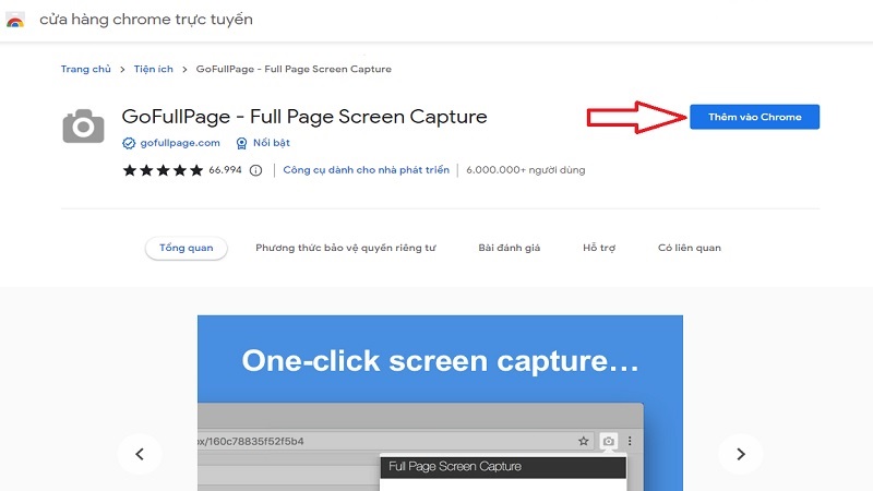 Cách chụp ảnh màn hình toàn bộ trang web trên Google Chrome bằng tiện ích Full Page Screen Capture-2