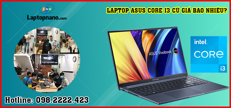 Giá laptop Asus Core i3 cũ trên thị trường