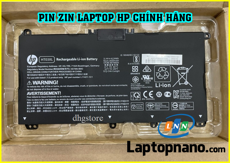 Lựa chọn pin thay thế chính hãng cho HP Pavilion x360