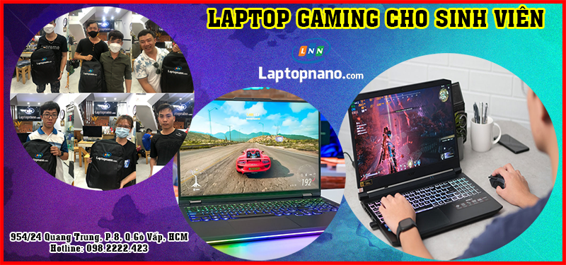 Laptop gaming cho sinh viên