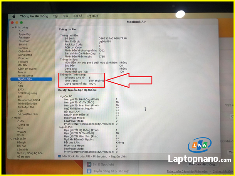 Chỉ sạc được 5 lần: Gần như chưa khám phá, độ mới tuyệt đối!