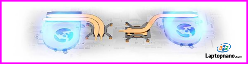 laptop msi modern 14 b5m 064vn AMD R5-5500U cũ có hệ thống tản nhiệt tối ưu