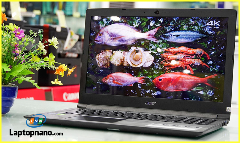 Laptop Acer Aspire 3 A315-53G i5-8250U trang bị màn hình Full HD cho hình ảnh sắc nét