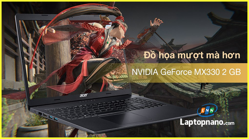 Card đồ họa rời NVIDIA® GeForce® MX330 2G-GDDR5: