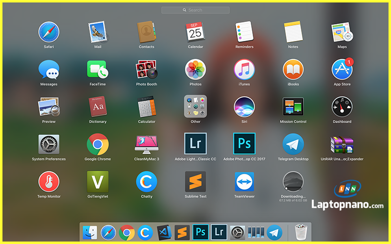 hệ điều hành Mac OS có giao diện đẹp mắt