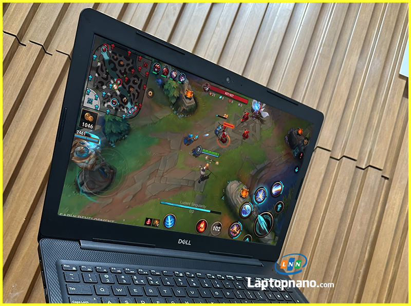 laptop dell inspiron 15 3593 core i5-1035G1 trang bị màn hình Full HD siêu nét