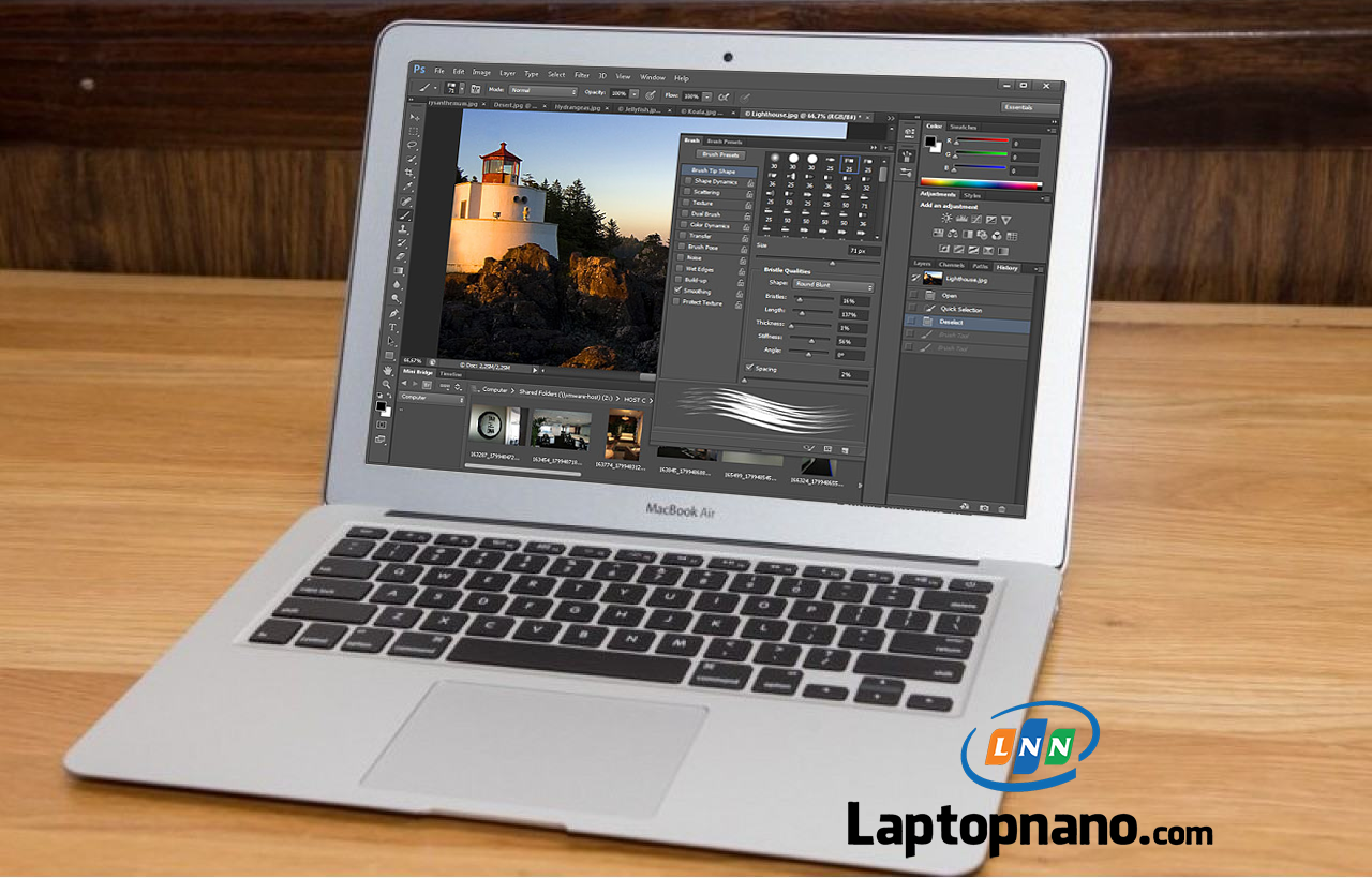 Laptop Apple MacBook Air Core i7 2.2Ghz 13-inch Early 2015 hiệu nắng ấn tượng