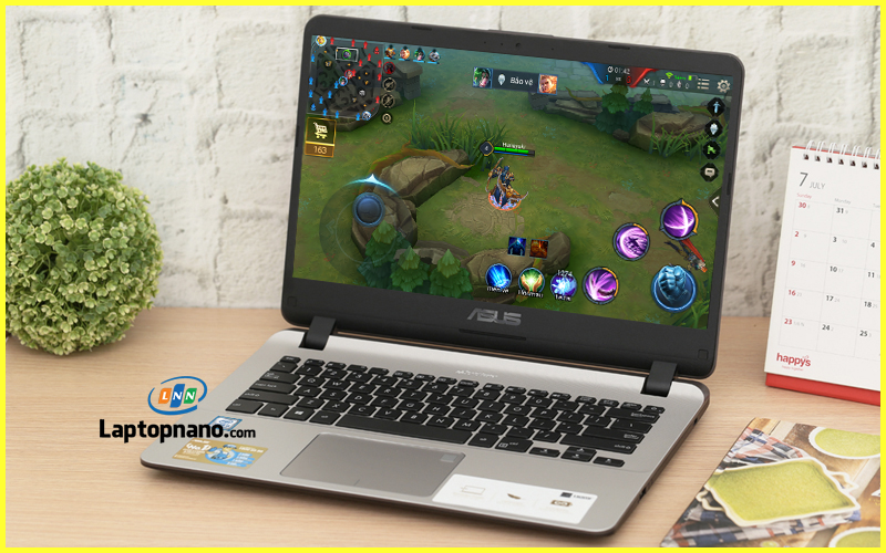 Laptop Asus VivoBook X407UA-BV485T Core i5-8250U trang bị màn hình HD siêu nét
