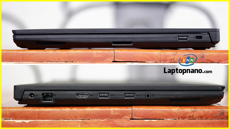 Laptop Asus FX503VD-E4119T Core i7-7700HQ trang bị cổng kết nối đa dạng