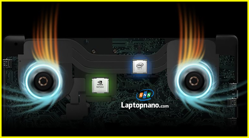 Laptop Asus FX503VD-E4119T Core i7-7700HQ công nghệ làm mát hiệu quả