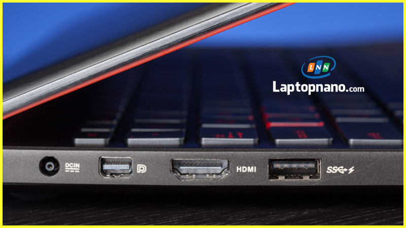 Laptop Asus G501JW Core i7-4700HQ trang bị cổng kết nối đầy đủ 1