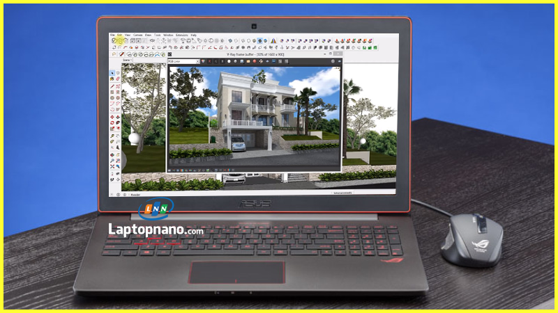 Laptop Asus G501JW Core i7-4700HQ hiệu năng mạnh mẽ