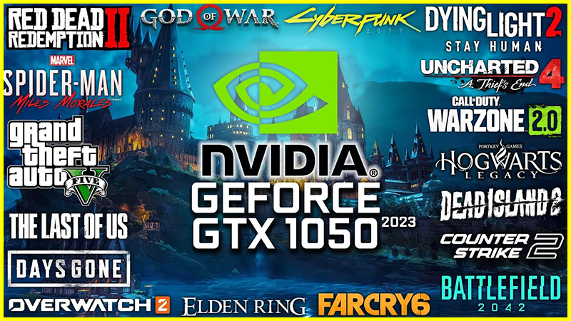 Card đồ họa NVIDIA GeForce GTX 1050 4GB DDR5: