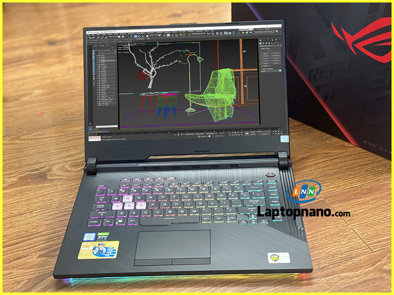 Laptop Asus Gaming ROG Strix G531GD-AL034T Core i7-9750H trang bị màn hình Full HD 120Hz siêu nét`