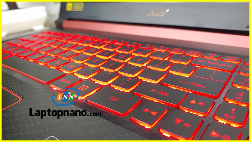 Laptop Acer Nitro AN515-52-51LW Core i5-8300H trang bị đèn led đỏ siêu ngầu