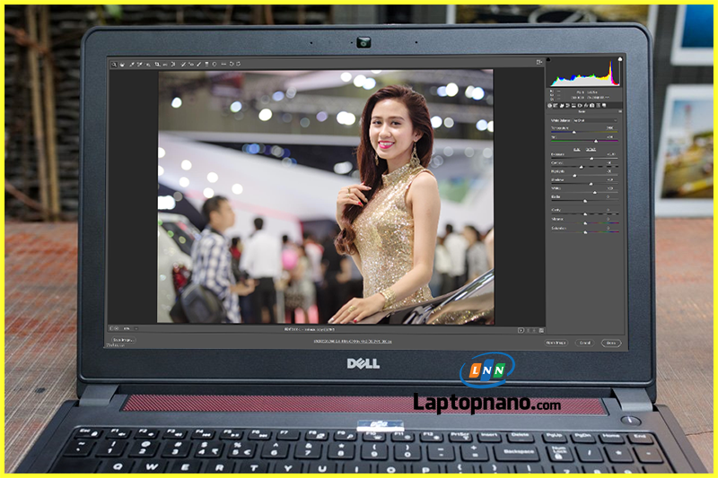 Laptop Dell Inspiron 7559 Gaming i5-6300HQ trang bị màn hình Full HD siêu nét