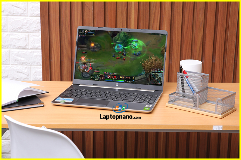 Laptop HP 15s-du1039TX i7-10510U trang bị Hiệu Năng Đồ Họa Ấn Tượng Với NVIDIA GeForce MX130 2GB
