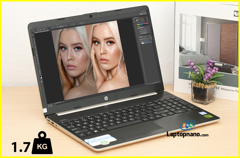 Laptop HP 15s-du1039TX i7-10510U trang bị Màn Hình Full HD Sắc Nét