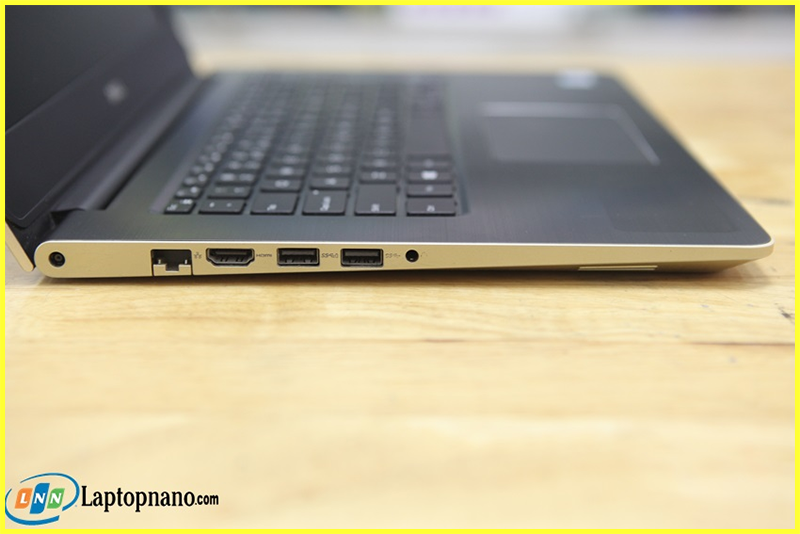 Laptop Dell Vostro 14 5468 Core I5-7200U trang cổng kết nối đa dạng 1