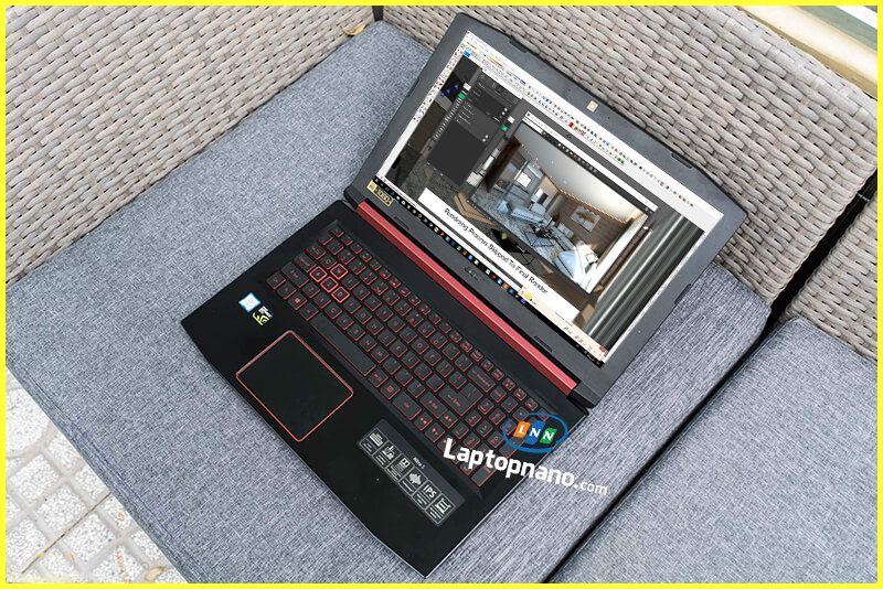 Laptop Acer Nitro 5 AN515-51-74PU trang bị  Intel Core i7-7700HQ Sức Mạnh Đỉnh Cao
