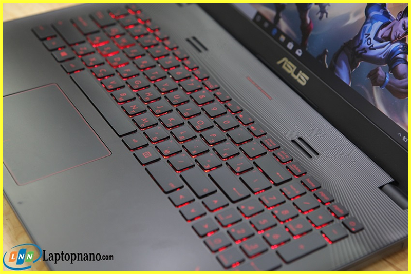 Laptop Asus ROG GL552Jx-DM144D Core i7-4720HQ trang bi5 Bàn Phím và Touchpad - Trải Nghiệm Điều Khiển Hoàn Hảo