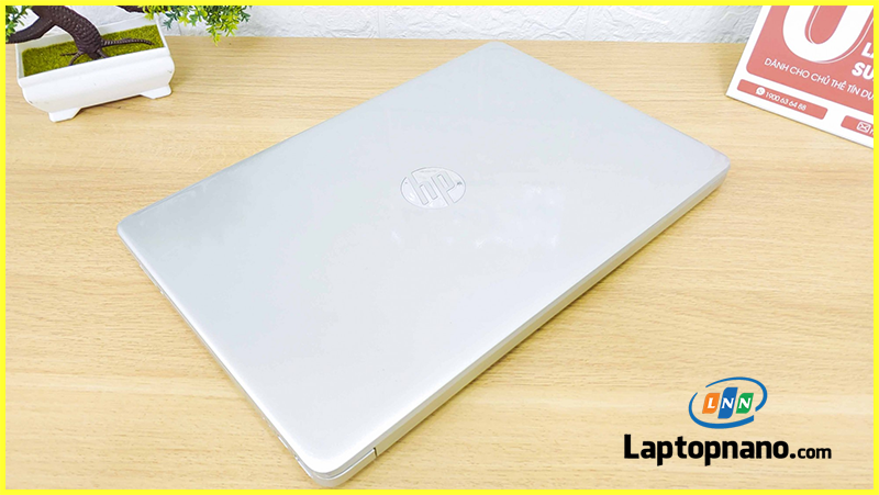 Laptop HP 15s-fq1107TU Core i3-1005G1 Thiết Kế Thanh Lịch Và Di Động: