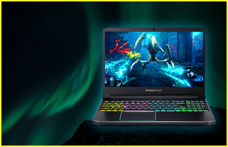 Lasptop Acer Predator Helios PH315-52-7688 Core i7-9750H trang bị Bàn phím Led RGB 1