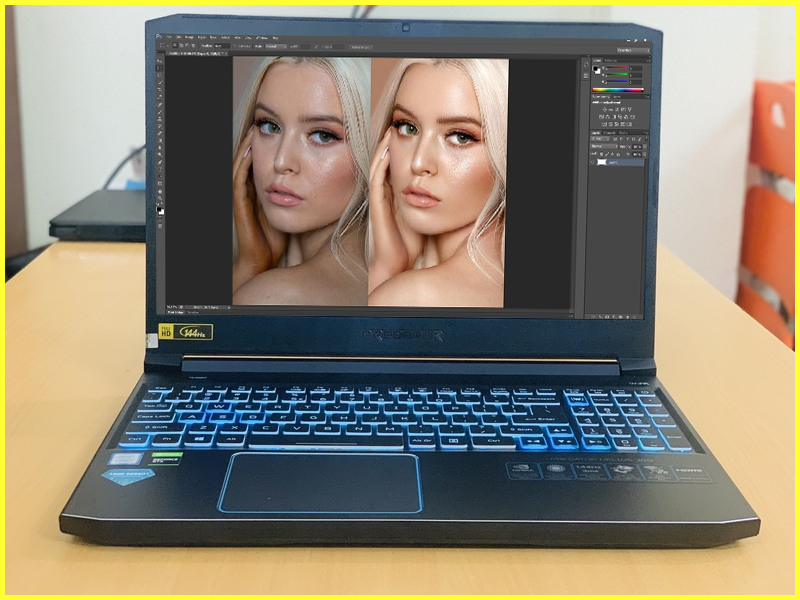 Lasptop Acer Predator Helios PH315-52-7688 Core i7-9750H trang bị màn hình ips full hd 144hz siêu nét