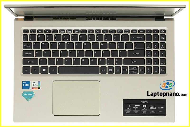 Bàn Phím và Touchpad Laptop Acer Aspire A315-58-54XF Core i5-1135G7