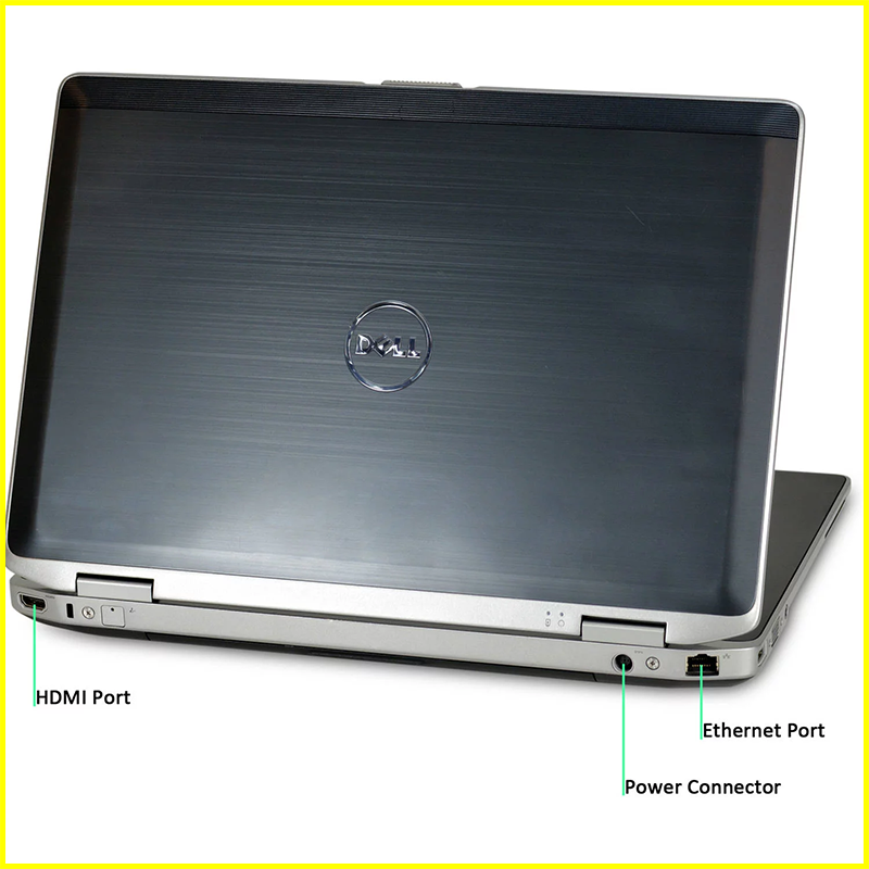 Laptop Dell Latitude E6430, Core i5-3320M trang bị Cổng Kết Nối Đa Dạng