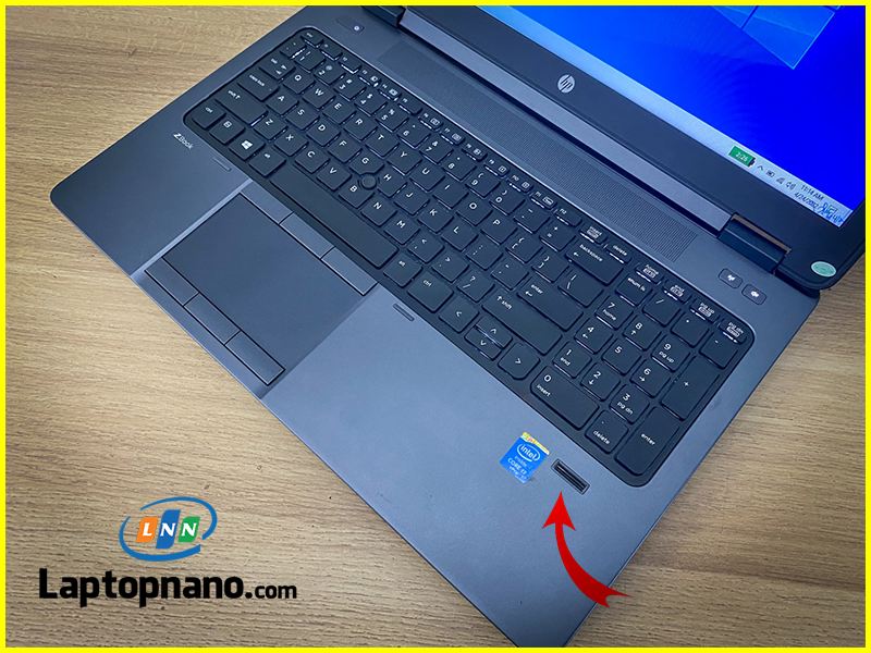 Laptop HP Zbook 15 G2 Core i7-4810MQ trang bị công nghệ bảo mật vân tay tiên tiến